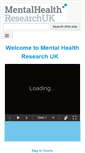 Mobile Screenshot of mentalhealthresearchuk.org.uk
